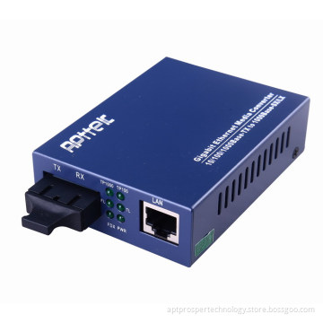 10/100/1000M Single-mode 40KM media converter